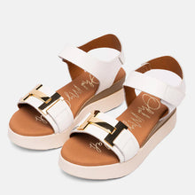 Load image into Gallery viewer, Oh My Sandals 5672WHT- Sandal.
