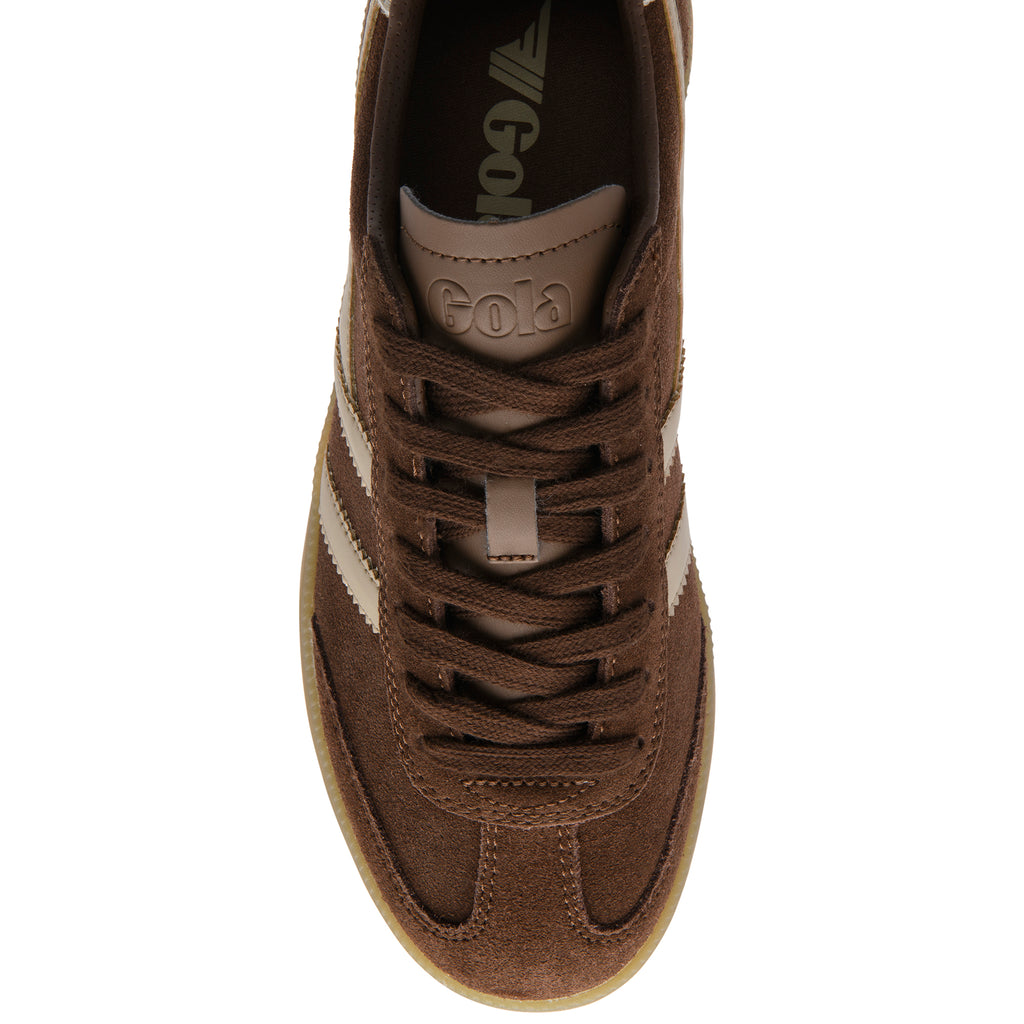 Gola Viper Dark Brown Trainer|CLB735TC2