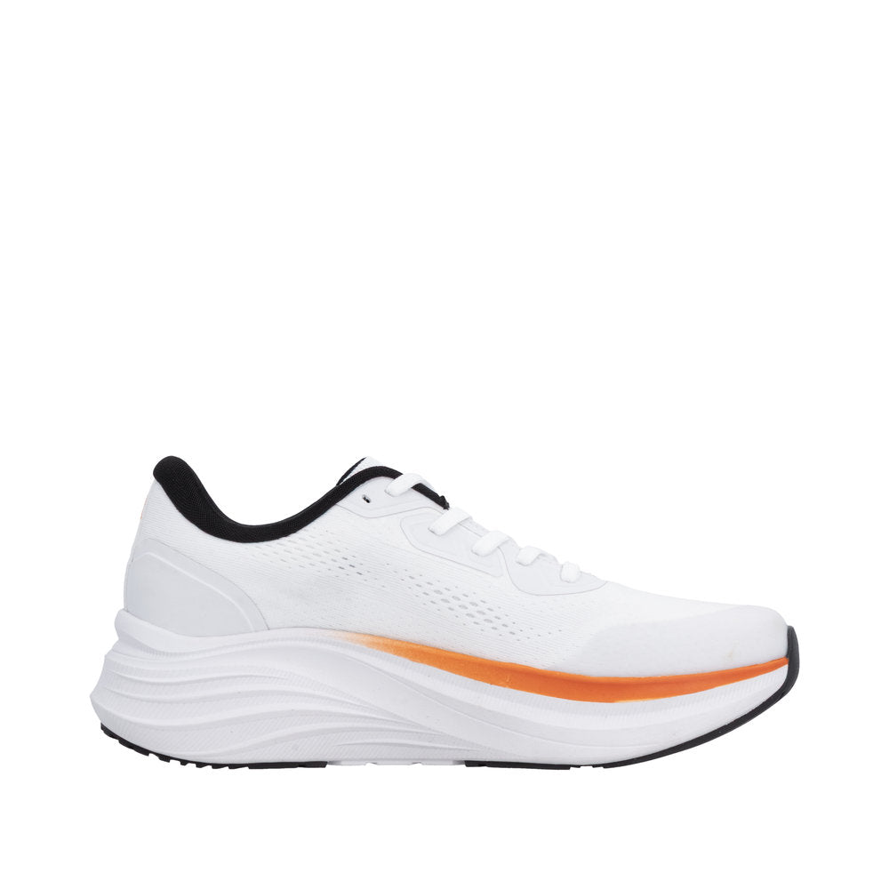 Rieker White Wide Fit Trainer|W410280
