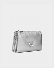 Load image into Gallery viewer, Wonders Metallic Silver Pouch Bag|WB52007P

