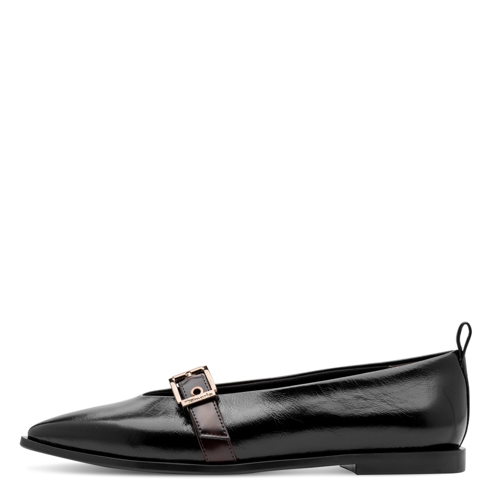 Tamaris Black Mary Jane Pump|122151098