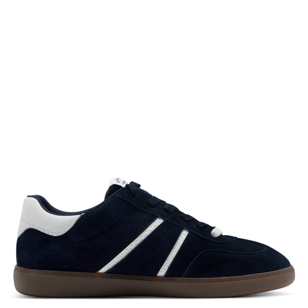Tamaris Navy & White Trainer|123624805