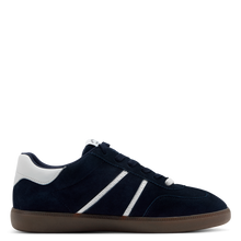 Load image into Gallery viewer, Tamaris Navy &amp; White Trainer|123624805
