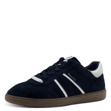 Load image into Gallery viewer, Tamaris Navy &amp; White Trainer|123624805
