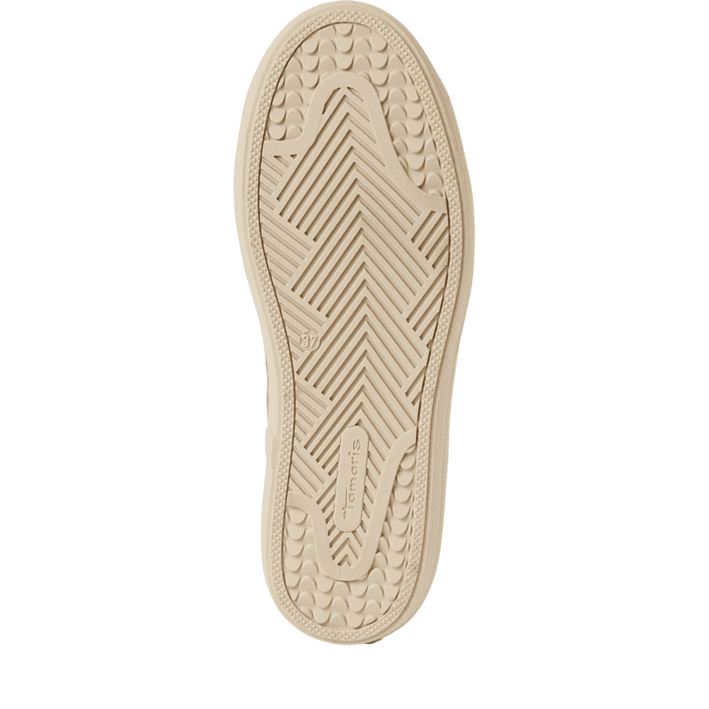 Tamaris Leo Print Leather Trainer|123706329