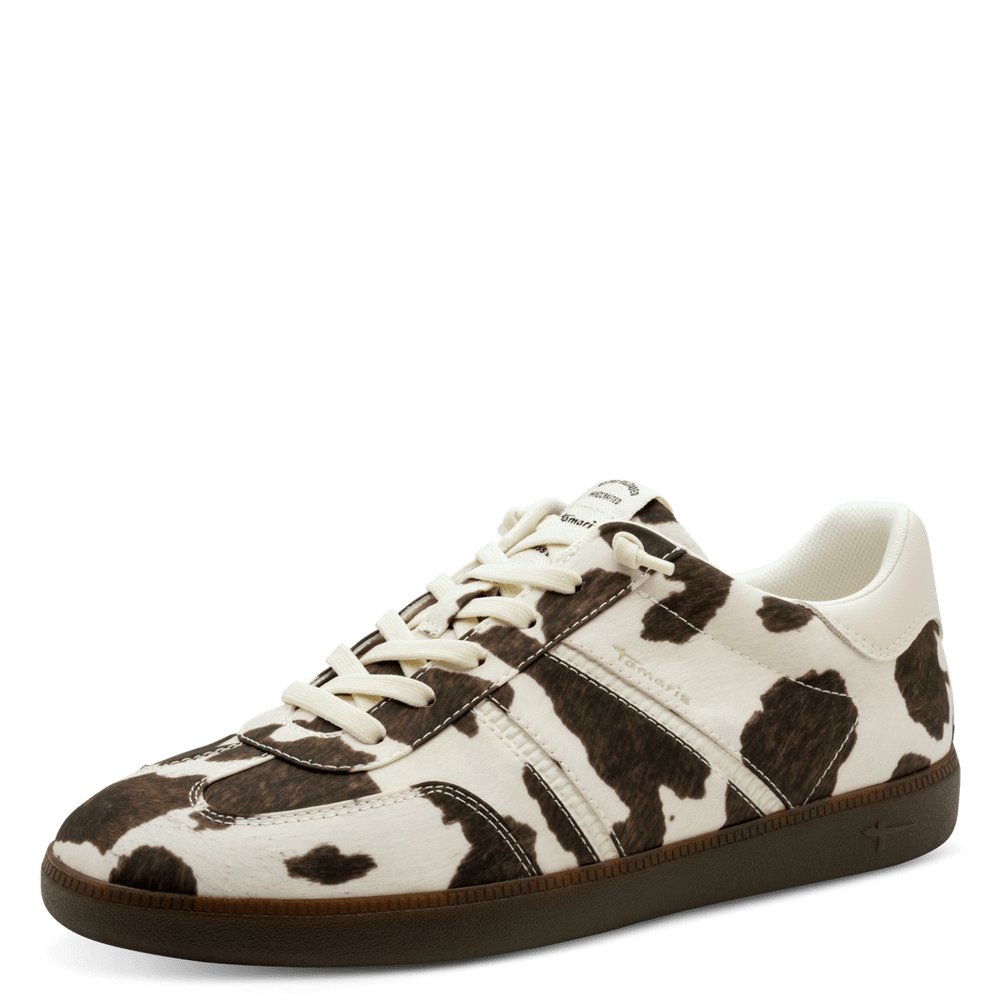 Tamaris Cow Print Trainer|123729102