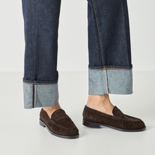Load image into Gallery viewer, Tamaris Dark Brown Loafer|124251304
