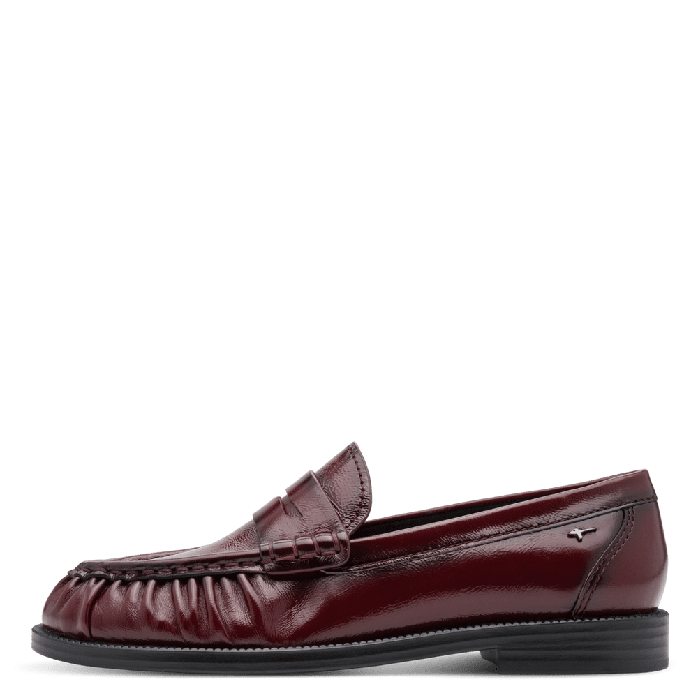 Tamaris Burgundy Loafer|124251568