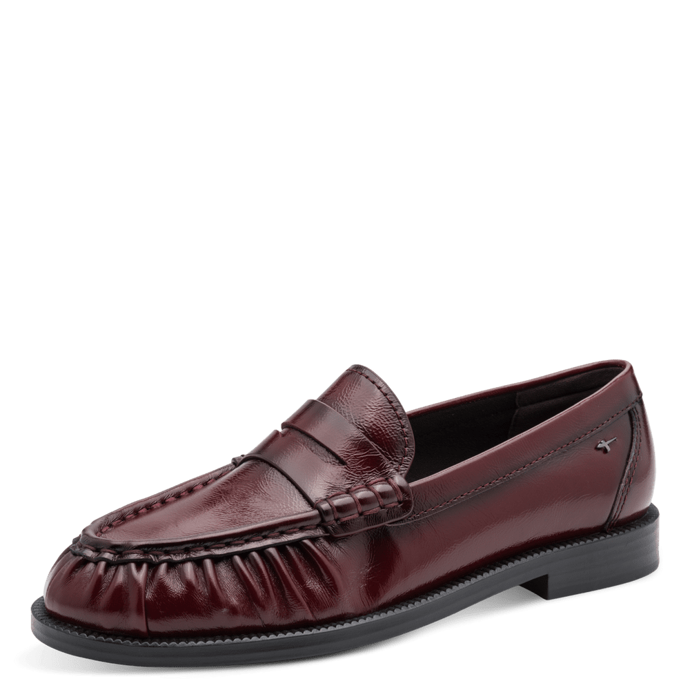 Tamaris Burgundy Loafer|124251568