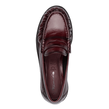 Load image into Gallery viewer, Tamaris Burgundy Loafer|124251568
