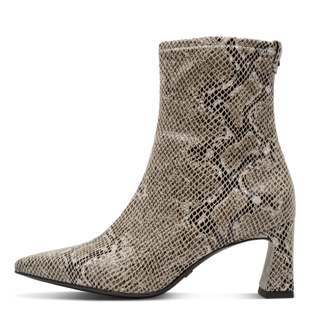 Tamaris Snake Print High Ankle Boot|125315483