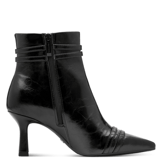 Tamaris Black Dressy High Bootie|125356001