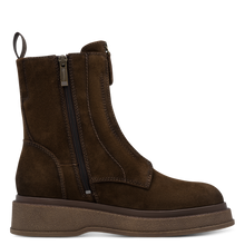 Load image into Gallery viewer, Tamaris Brown Suede Ankle Boot|125424300
