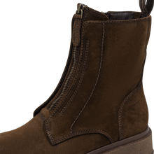 Load image into Gallery viewer, Tamaris Brown Suede Ankle Boot|125424300
