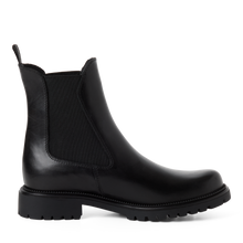 Load image into Gallery viewer, Tamaris Black leather Chelsea Boot|125427001

