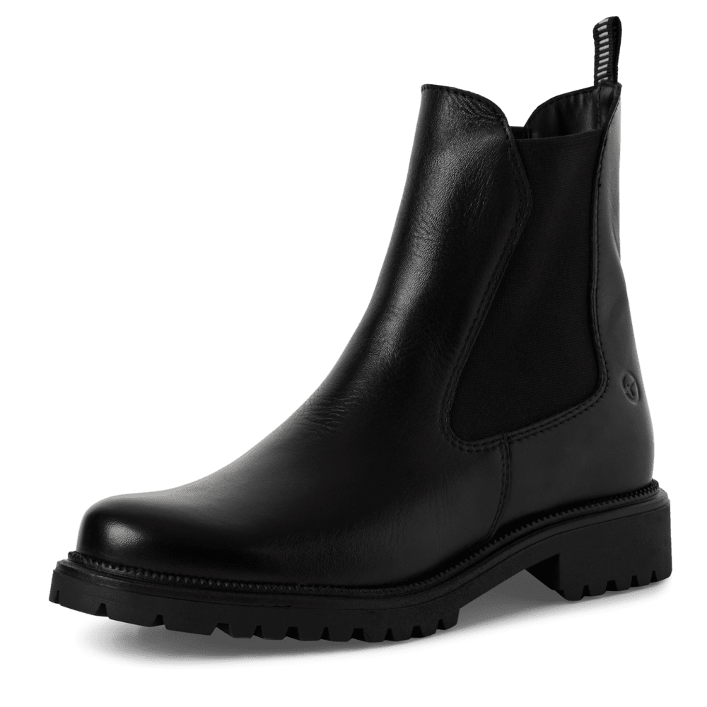 Tamaris Black Chelsea Boot|125427001
