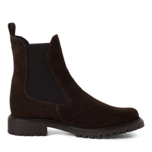 Load image into Gallery viewer, Tamaris Brown Suede Chelsea Boot|125427304M
