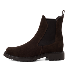Load image into Gallery viewer, Tamaris Brown Suede Chelsea Boot|125427304M

