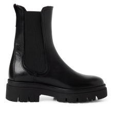 Load image into Gallery viewer, Tamaris Black Leather Chelsea Boot|125992001
