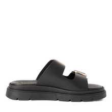 Load image into Gallery viewer, Tamaris Black Platform Mule|127239003
