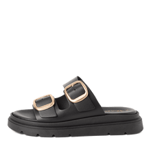 Load image into Gallery viewer, Tamaris Black Platform Mule|127239003
