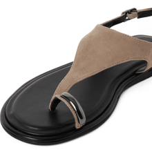 Load image into Gallery viewer, Tamaris  Brown Toe Post Sandal|128142341
