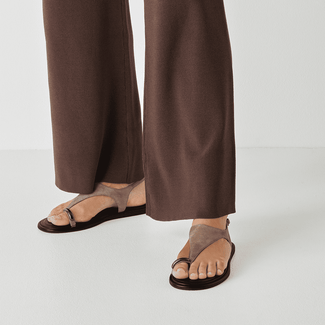 Tamaris  Brown Toe Post Sandal|128142341