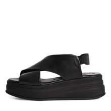 Load image into Gallery viewer, Tamaris Black Platform Sandal|2830344001
