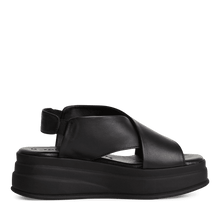 Load image into Gallery viewer, Tamaris Black Platform Sandal|2830344001
