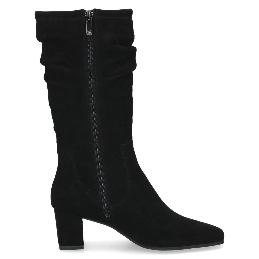 Caprice Wide Fit Black Boot|25303044
