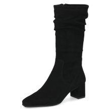 Load image into Gallery viewer, Caprice Wide Fit Black Boot|25303044
