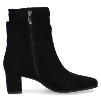 Caprice Wide Fit Black Ankle Boot|25304044-Ankle Boot