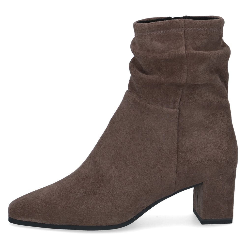 Caprice Brown Wide Fit Ankle Boot|25304306