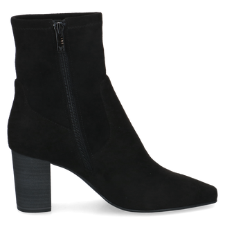Caprice Wide Fit Black Ankle Boot|25311044