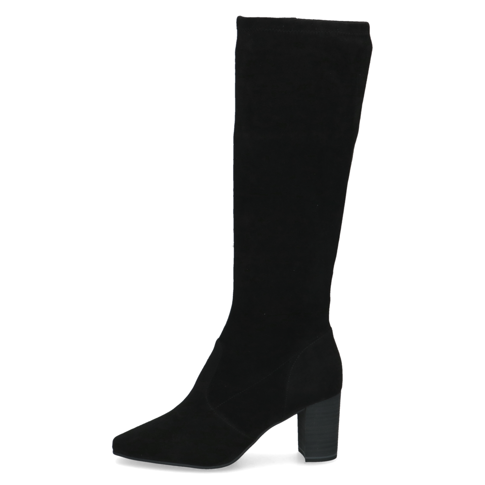 Caprice Wide Fit Black Tall Boot|25520044