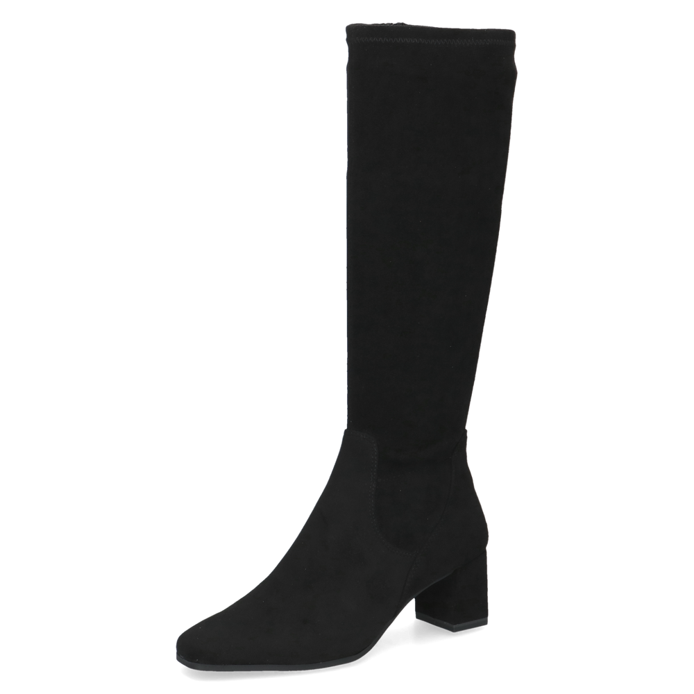 Caprice Wide Fit Black Tall Boot|25547044
