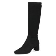 Load image into Gallery viewer, Caprice Wide Fit Black Tall Boot|25547044
