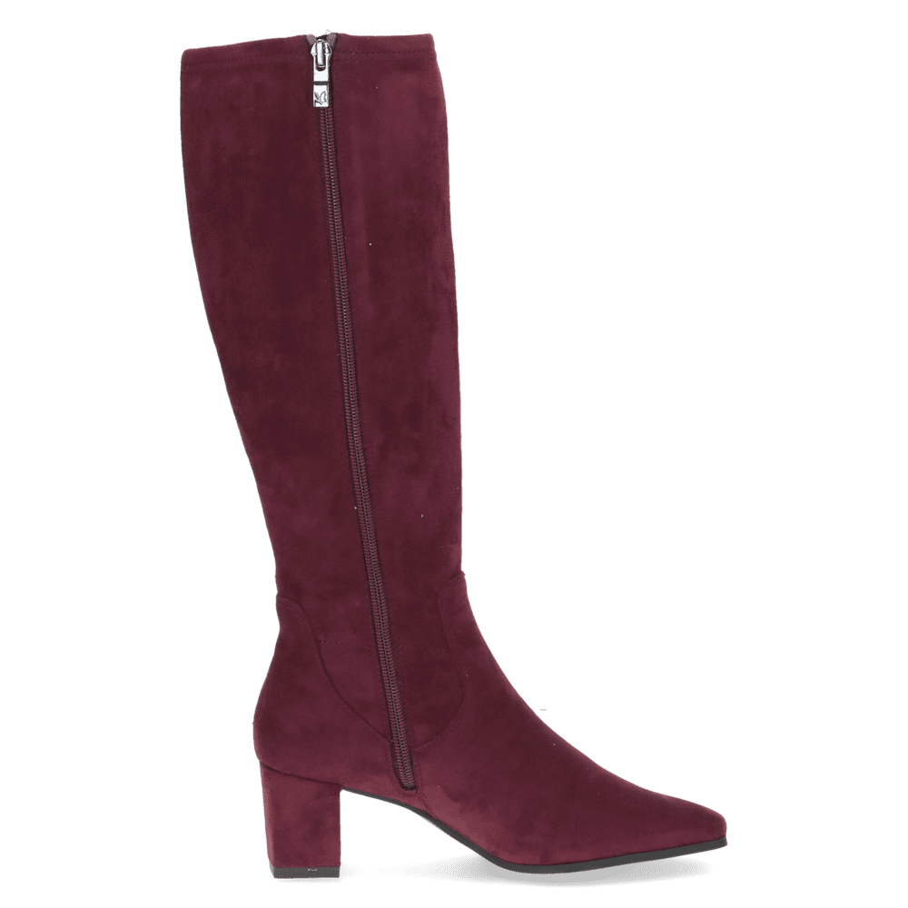 Caprice Burgundy Wide Foot Tall Boot|25547514