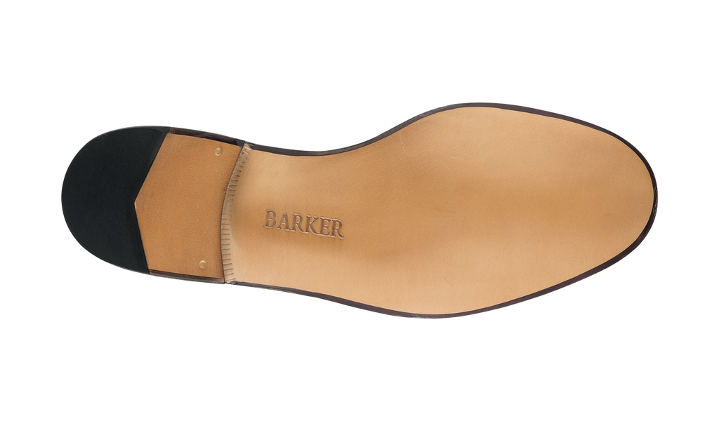 Barker Burgundy Hand-Sewn Moccasin| Wade