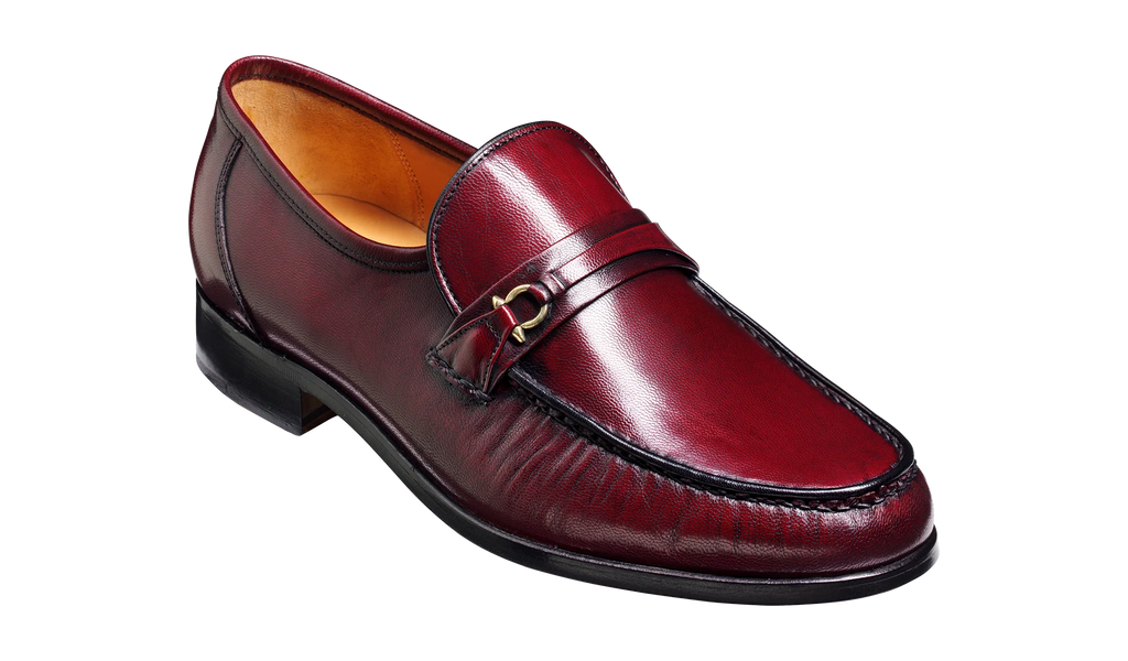 Barker Wade Burgundy Moccasin
