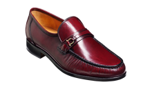 Load image into Gallery viewer, Barker Wade Burgundy Moccasin
