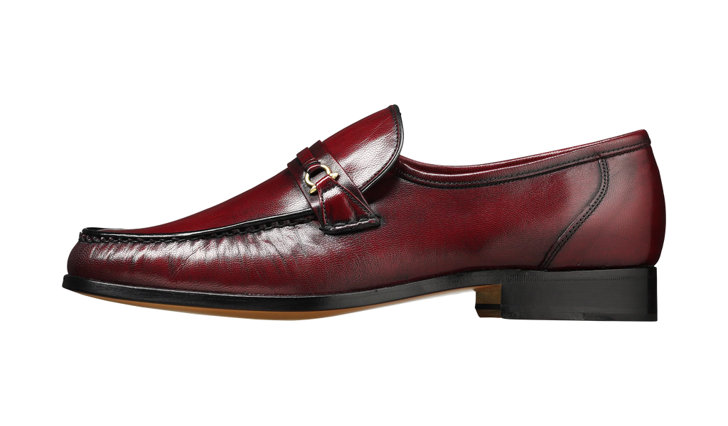 Barker Wade Burgundy Moccasin