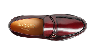 Barker Wade Burgundy Moccasin