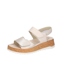 Load image into Gallery viewer, Waldlaufer White Wide Fit Sandal| 990001060
