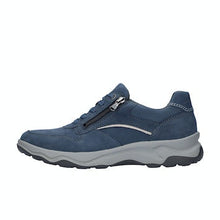 Load image into Gallery viewer, Waldlaufer Wide Fit Blue Trainer|718006206
