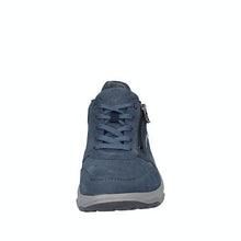 Load image into Gallery viewer, Waldlaufer Wide Fit Blue Trainer|718006206
