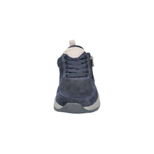 Load image into Gallery viewer, Waldlaufer Navy Comfort Wide Fit Trainer|713003857
