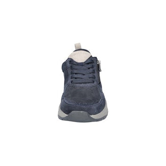 Waldlaufer Navy Comfort Wide Fit Trainer|713003857