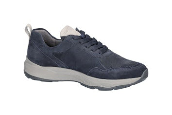 Waldlaufer Navy Comfort Wide Fit Trainer|713003857