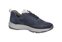 Load image into Gallery viewer, Waldlaufer Navy Comfort Wide Fit Trainer|713003857
